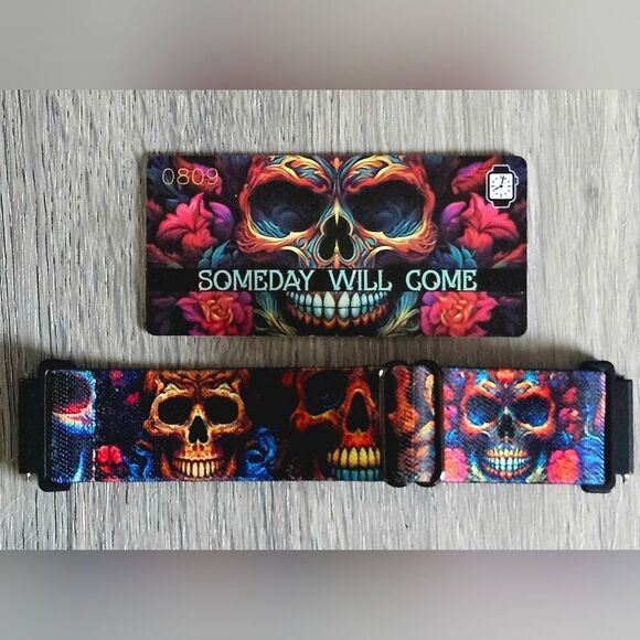 ZOX "SOMEDAY WILL COME" #809 ANDROID SAMSUNG GALAXY 20mm  COLLECTIBLE WATCHBAND - Picture 5 of 5